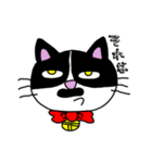 ちょび髭にゃんこすたんぷ（個別スタンプ：1）