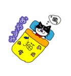 ちょび髭にゃんこすたんぷ（個別スタンプ：6）