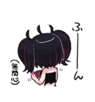 水着ツインテールの子（個別スタンプ：12）