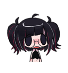 水着ツインテールの子（個別スタンプ：24）
