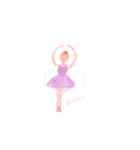 kaya's stamp .ballet.（個別スタンプ：1）