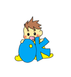 おしゃぶり赤ちゃんスタンプ（個別スタンプ：1）