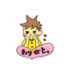 おしゃぶり赤ちゃんスタンプ（個別スタンプ：3）