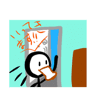 シンプルに使いやすいや〜つ（個別スタンプ：6）