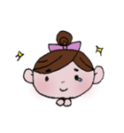 おだんごちゃんのほんわか毎日（個別スタンプ：7）