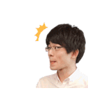 コンサのみんなと入江さん（個別スタンプ：3）