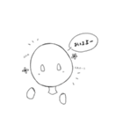 本音があまり言えない人（個別スタンプ：3）