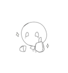 本音があまり言えない人（個別スタンプ：19）