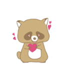 毎日使えるスタンプ♡たぬきち（個別スタンプ：5）