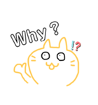 使いやすいうさぎとねこ（個別スタンプ：15）