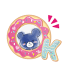 ターコイズブルーくま（個別スタンプ：8）
