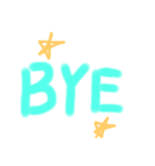 POPな文字（個別スタンプ：7）