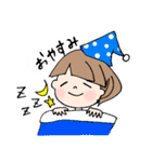 ぱっつん女子のまいにちすたんぷ（個別スタンプ：8）