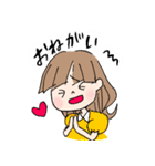 ぱっつん女子のまいにちすたんぷ（個別スタンプ：10）