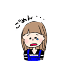 ぱっつん女子のまいにちすたんぷ（個別スタンプ：11）