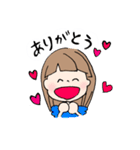 ぱっつん女子のまいにちすたんぷ（個別スタンプ：16）