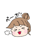 ぱっつん女子のまいにちすたんぷ（個別スタンプ：18）