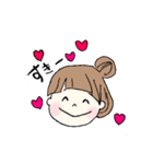 ぱっつん女子のまいにちすたんぷ（個別スタンプ：19）