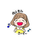 ぱっつん女子のまいにちすたんぷ（個別スタンプ：21）