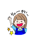ぱっつん女子のまいにちすたんぷ（個別スタンプ：27）