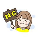 ぱっつん女子のまいにちすたんぷ（個別スタンプ：31）