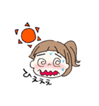 ぱっつん女子のまいにちすたんぷ（個別スタンプ：35）