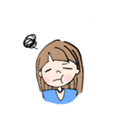 ぱっつん女子のまいにちすたんぷ（個別スタンプ：40）