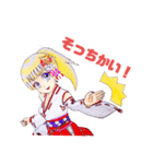 頑張る巫女お姉さん8（個別スタンプ：2）