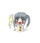 病みかわ少女わたちちゃん（個別スタンプ：1）