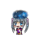 病みかわ少女わたちちゃん（個別スタンプ：5）
