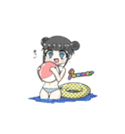 病みかわ少女わたちちゃん（個別スタンプ：8）