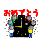 ボートレーサーお絵描き#ボートレースNo.2（個別スタンプ：8）