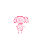 kayachan.stamp うさっぺ1（個別スタンプ：2）