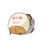 私のお腹に言ってよ。（個別スタンプ：2）