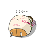 私のお腹に言ってよ。（個別スタンプ：6）