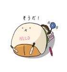 私のお腹に言ってよ。（個別スタンプ：7）