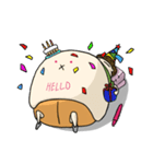 私のお腹に言ってよ。（個別スタンプ：9）