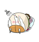 私のお腹に言ってよ。（個別スタンプ：14）