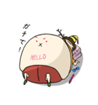 私のお腹に言ってよ。（個別スタンプ：17）