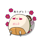 私のお腹に言ってよ。（個別スタンプ：19）