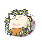 私のお腹に言ってよ。（個別スタンプ：22）