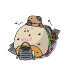 私のお腹に言ってよ。（個別スタンプ：23）