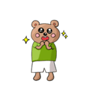 癒されるクマとハチのスタンプ（個別スタンプ：2）