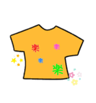 文字Tシャツスタンプ（個別スタンプ：8）