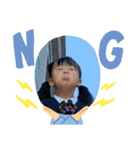 学校へ行こう カエル（個別スタンプ：21）