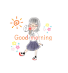ゆる学生☁️（個別スタンプ：15）