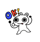 なんとも言えないくま【日常】（個別スタンプ：2）