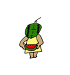すいかの子（個別スタンプ：34）
