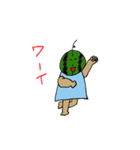 すいかの子（個別スタンプ：38）