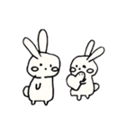Lion，Rabbit，（個別スタンプ：7）